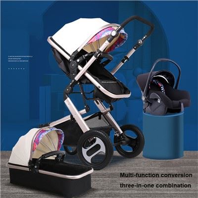 Prams 3 in 1 Silver